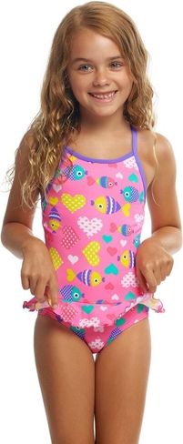 Dětské dívčí plavky Funkita Lolly Fish Velikosti 3 roky - obrázek 1