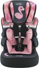 Autosedačka Nania - BELINE Sp FLAMINGO černo-růžová  -  9-36kg - - obrázek 2