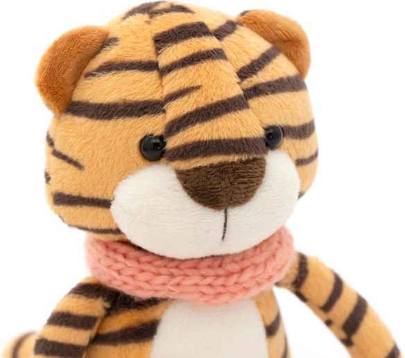 Tygřík Chip s růžovou šálou  od firmy ORANGE TOYS - 15 cm - obrázek 4