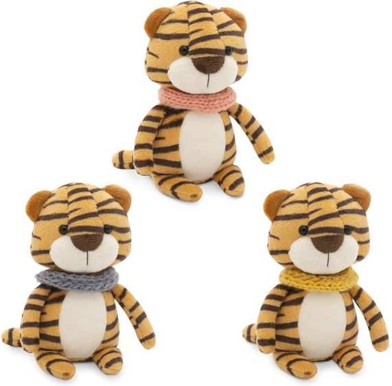 Tygřík Chip s růžovou šálou  od firmy ORANGE TOYS - 15 cm - obrázek 5
