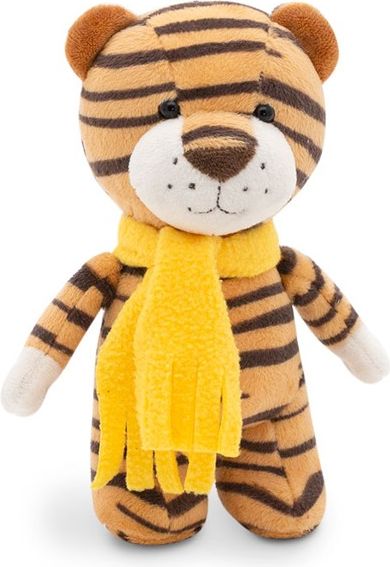 Tygr Tim se žlutou šálou od firmy ORANGE TOYS - 18 cm - obrázek 1