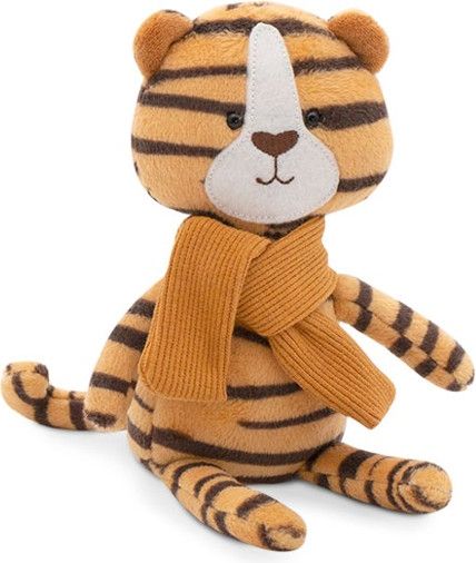 Tygr Cookie se žlutou šálou od firmy ORANGE TOYS - 14 cm - obrázek 1