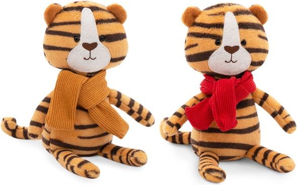 Tygr Cookie se žlutou šálou od firmy ORANGE TOYS - 14 cm - obrázek 4