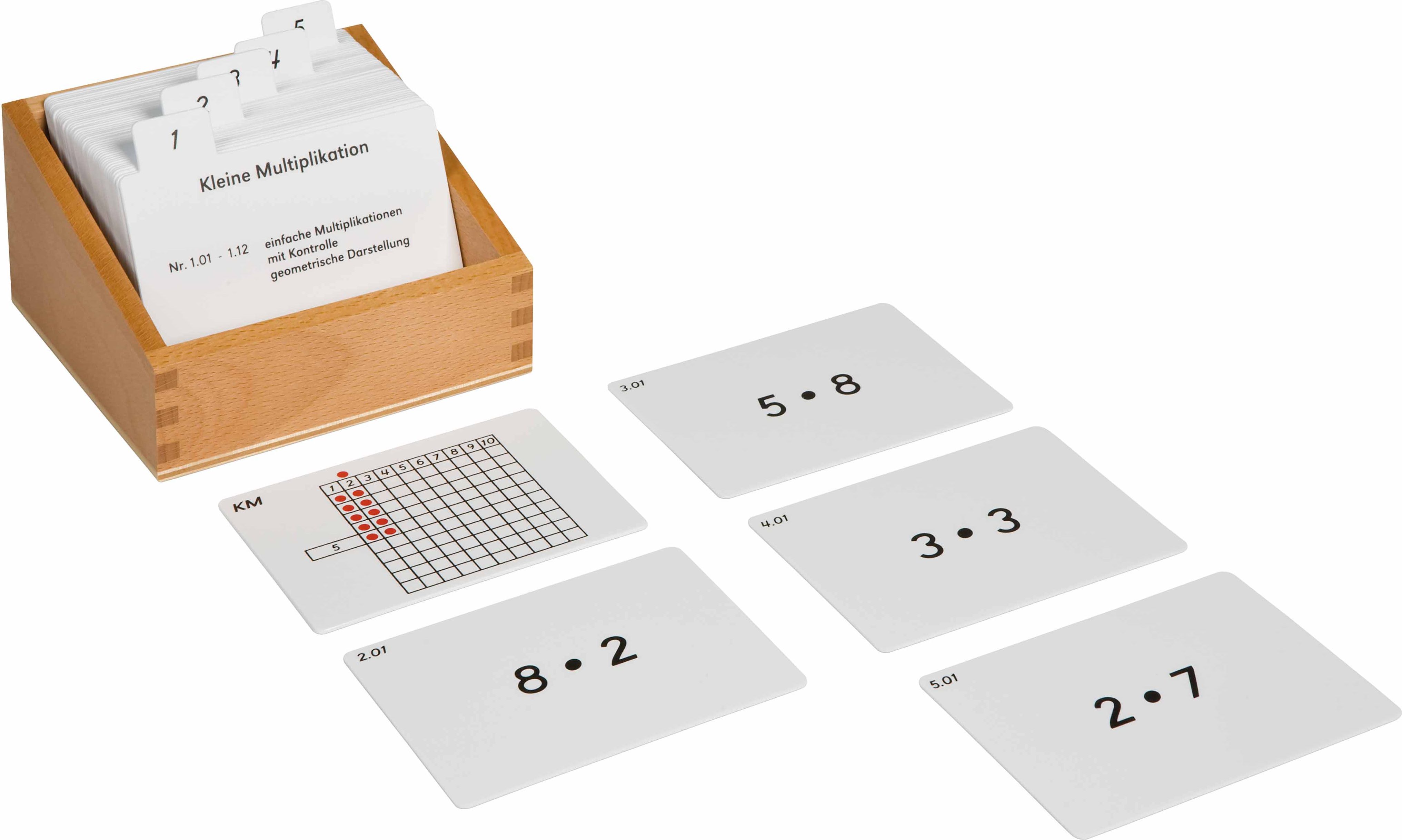 Nienhuis Montessori 62102 Multiplication Board Activity Set (German version) - obrázek 1