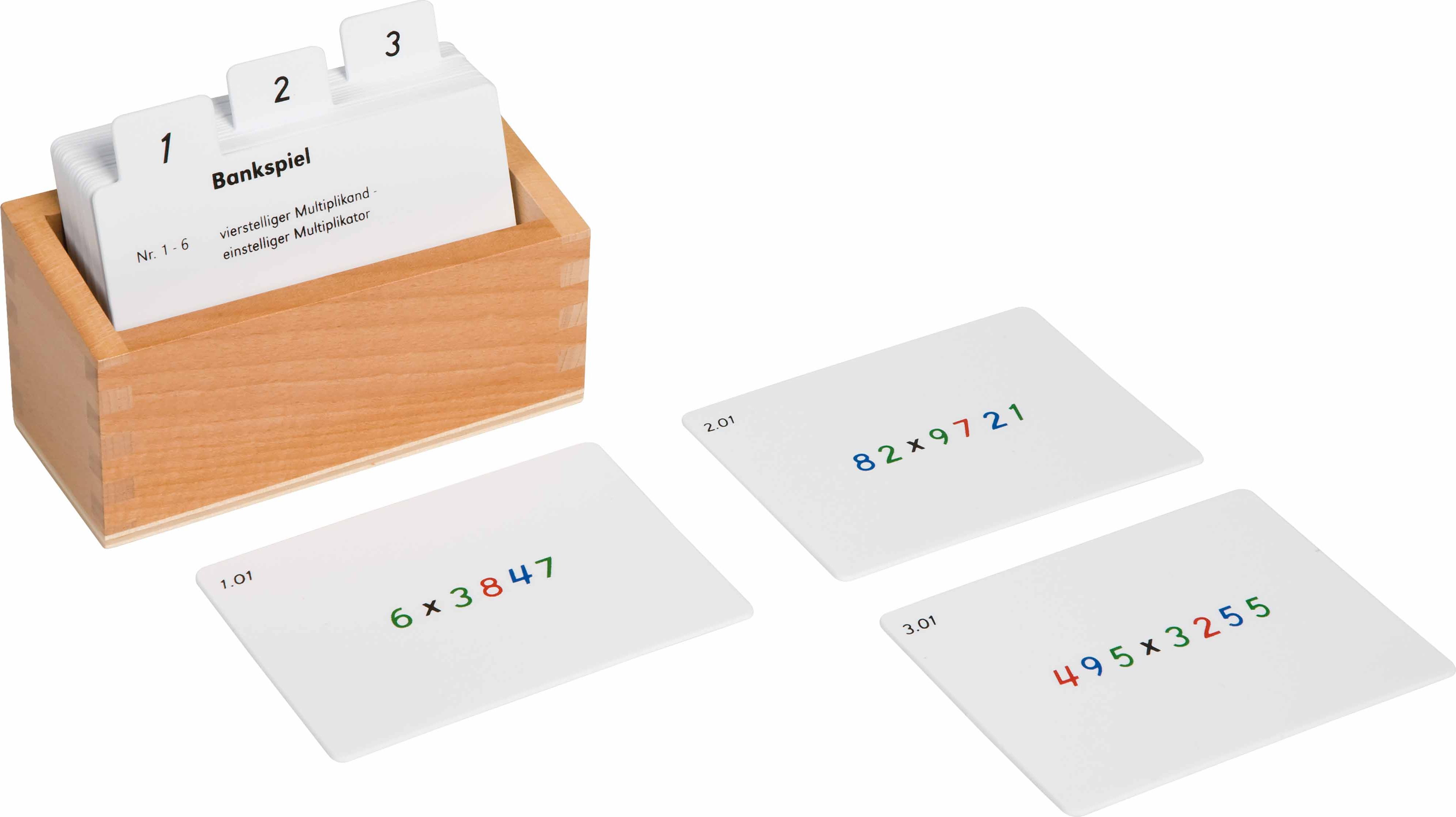 Nienhuis Montessori 60302 Bank Game Activity Set (German version) - obrázek 1