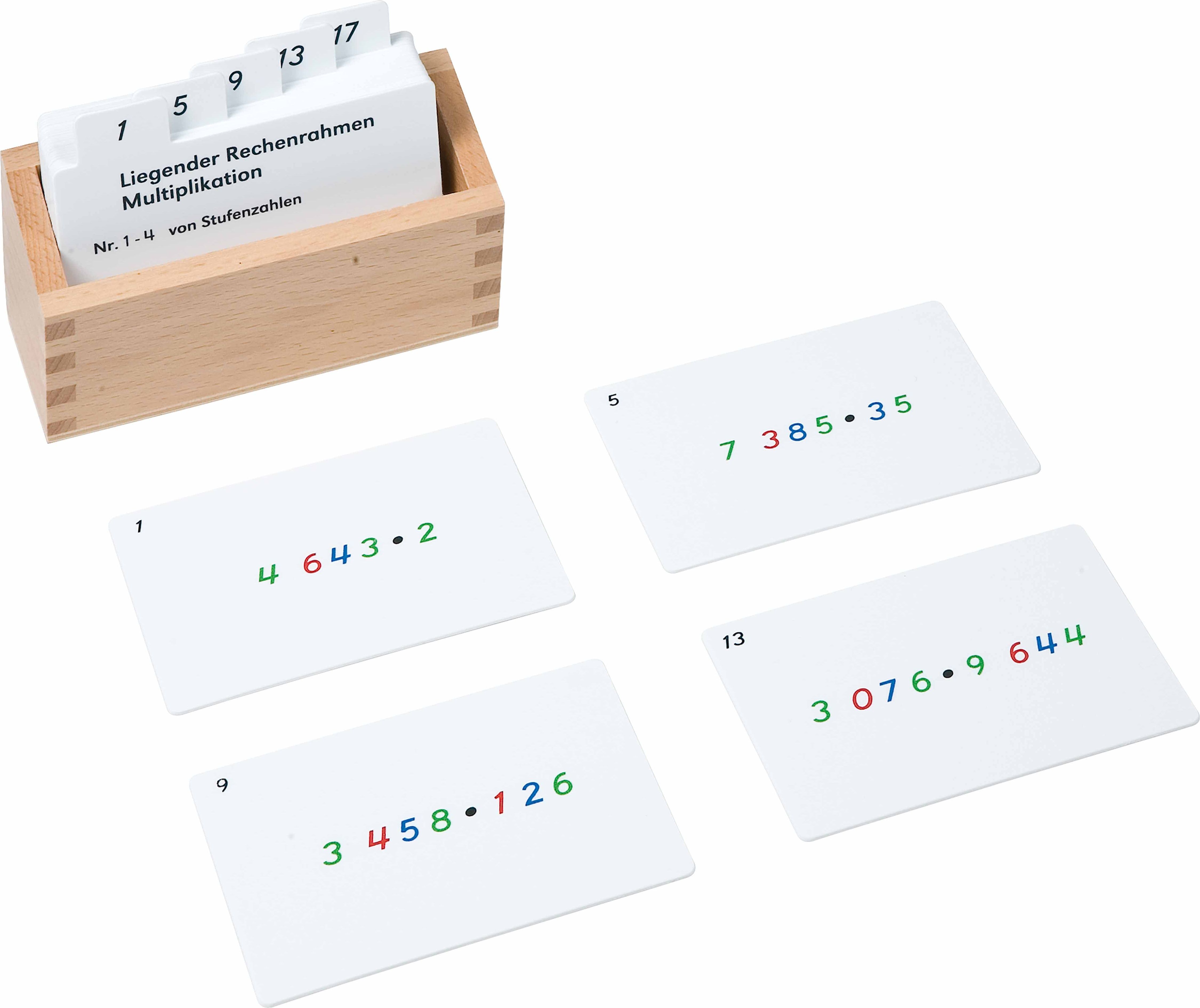 Nienhuis Montessori 60802 Flat Bead Frame Activity Set (German version) - obrázek 1