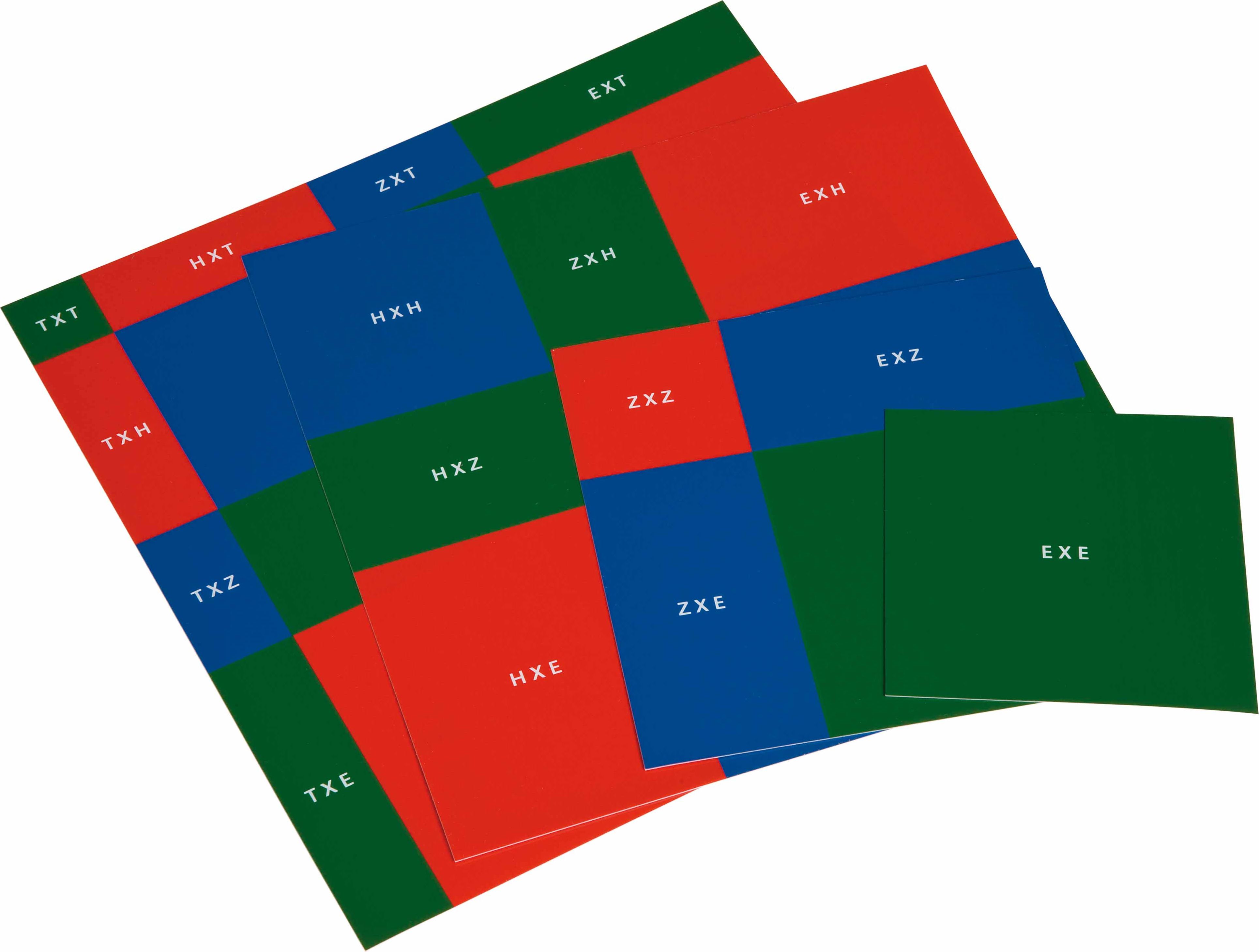 Nienhuis Montessori 13402 Patterns for Square Root (German version) - obrázek 1