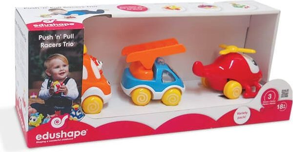 EDUSHAPE sada autíček Push N Pull - obrázek 5