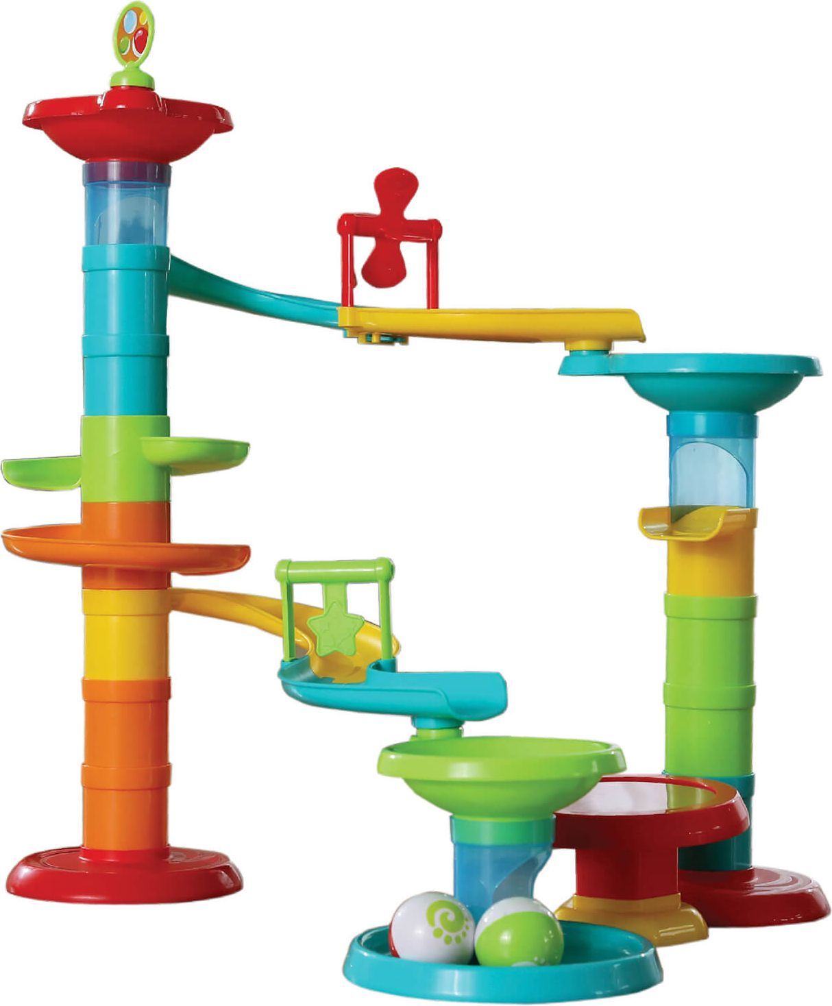 EDUSHAPE Kuličková dráha s trampolínkou - obrázek 1