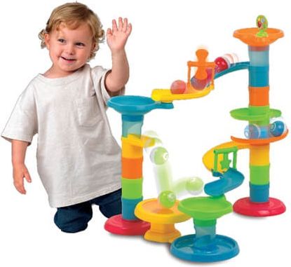 EDUSHAPE Kuličková dráha s trampolínkou - obrázek 3