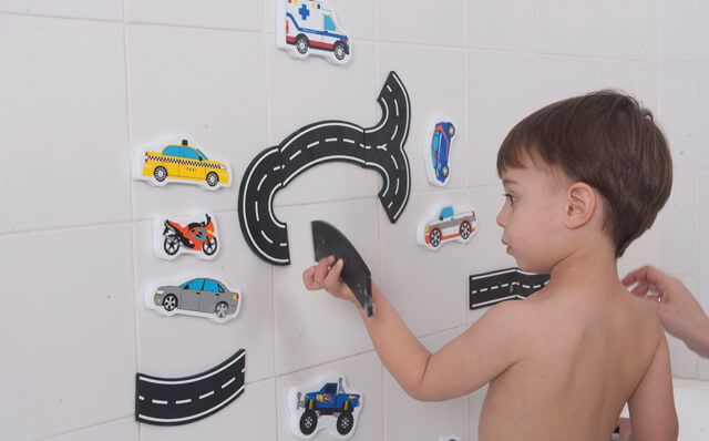EDUSHAPE kouzelné vodolepky AUTA - obrázek 3
