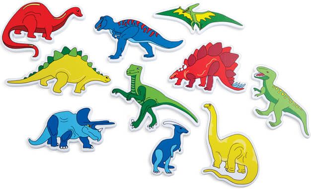 EDUSHAPE kouzelné vodolepky DINOSAUŘI - obrázek 2