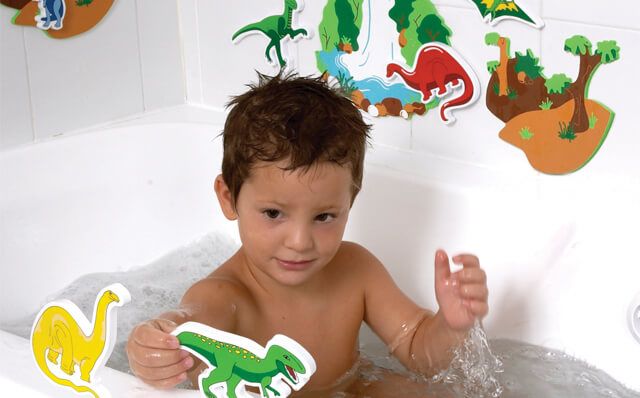 EDUSHAPE kouzelné vodolepky DINOSAUŘI - obrázek 3
