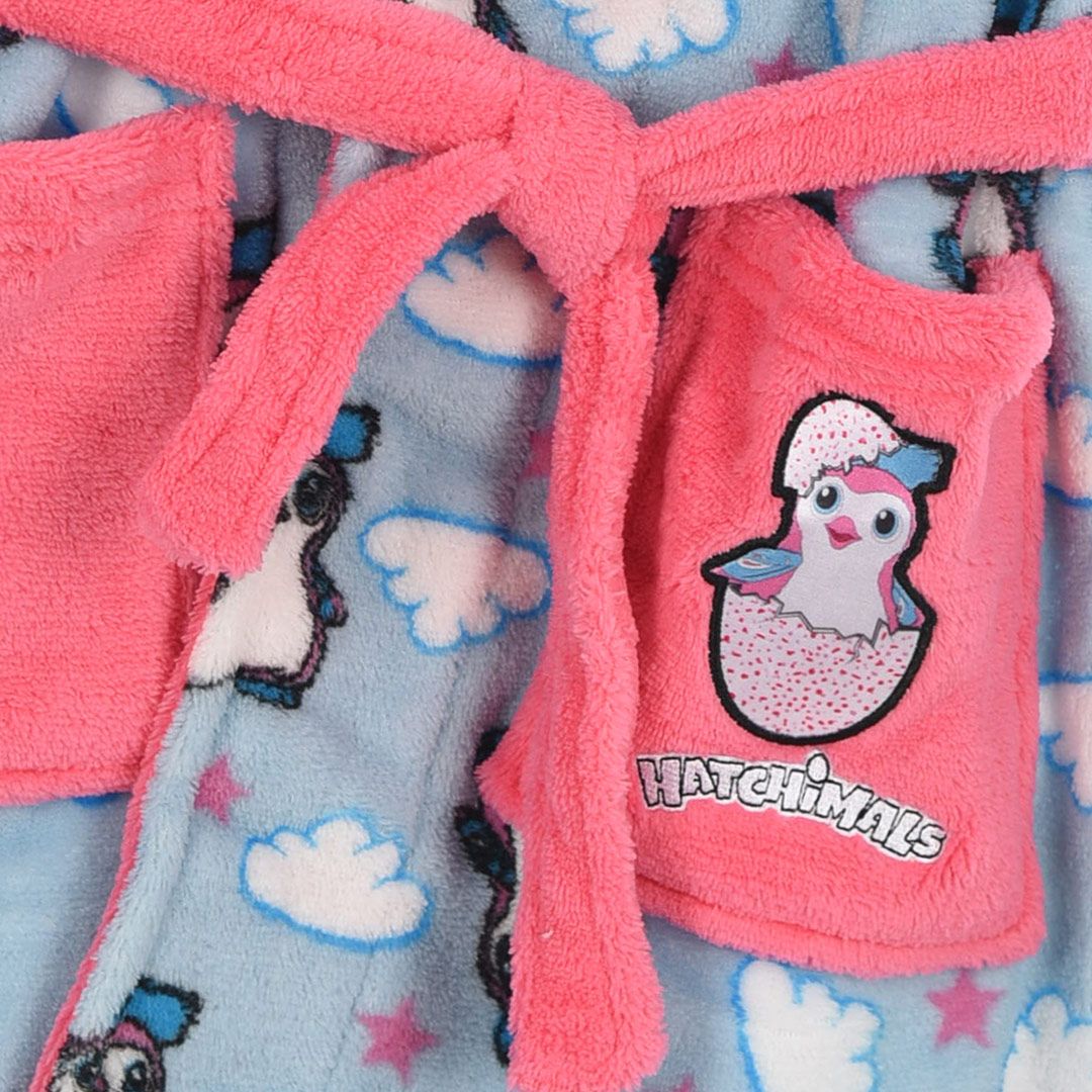 Dívčí župan HATCHIMALS modrý Velikost: 98 - obrázek 2