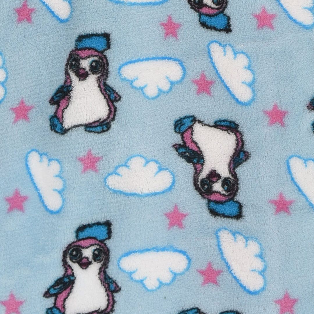 Dívčí župan HATCHIMALS modrý Velikost: 98 - obrázek 3