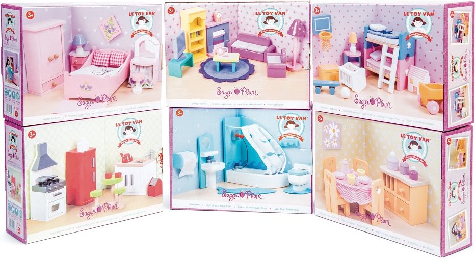 Le Toy Van Nábytek Sugar Plum ložnice - obrázek 4