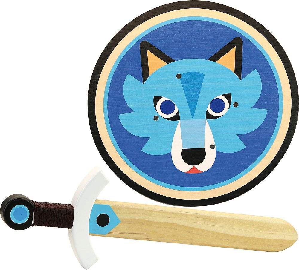 Vilac Dřevěný štít a meč Lev - obrázek 2