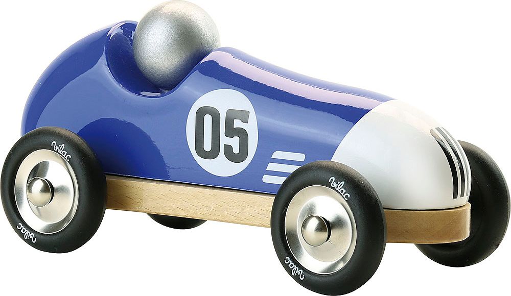 Vilac Závodní auto Vintage modré - obrázek 1