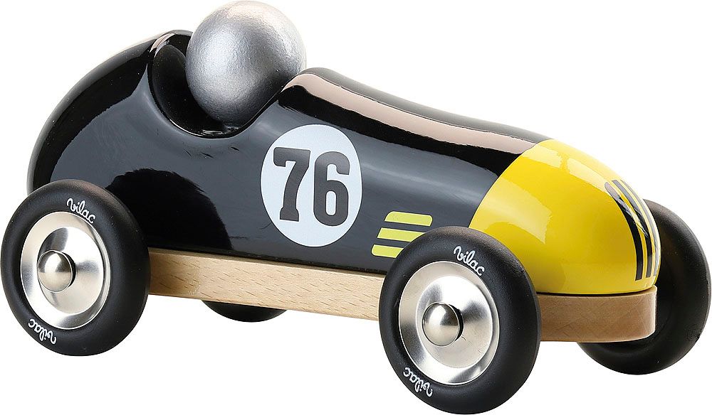 Vilac Závodní auto Vintage modré - obrázek 3