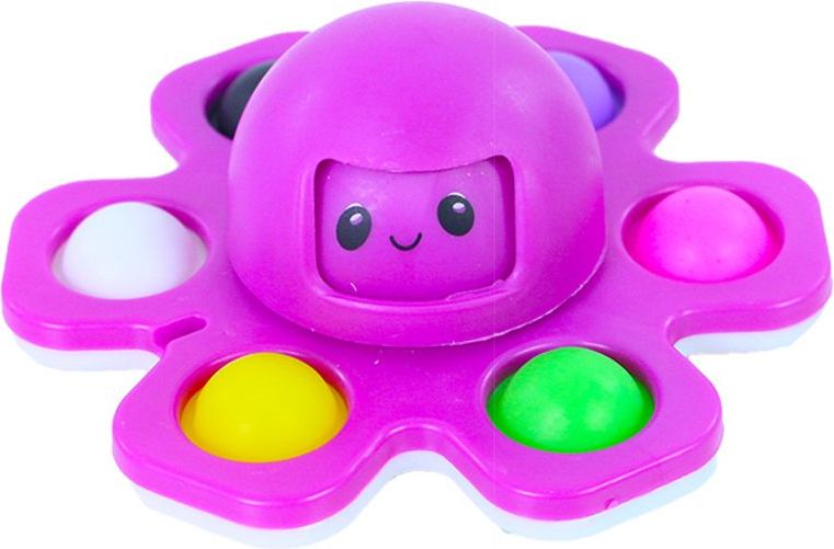 RAPPA Pop it spinner chobotnice s měnící tváří