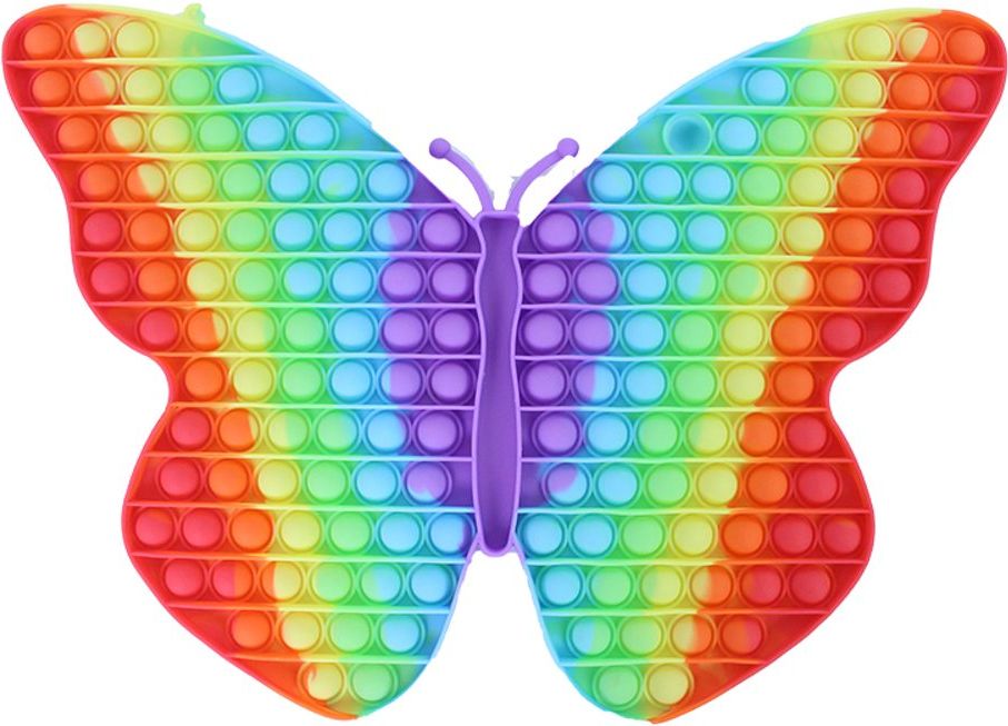 RAPPA Motýl Gigant duhový 190 bublin - obrázek 1