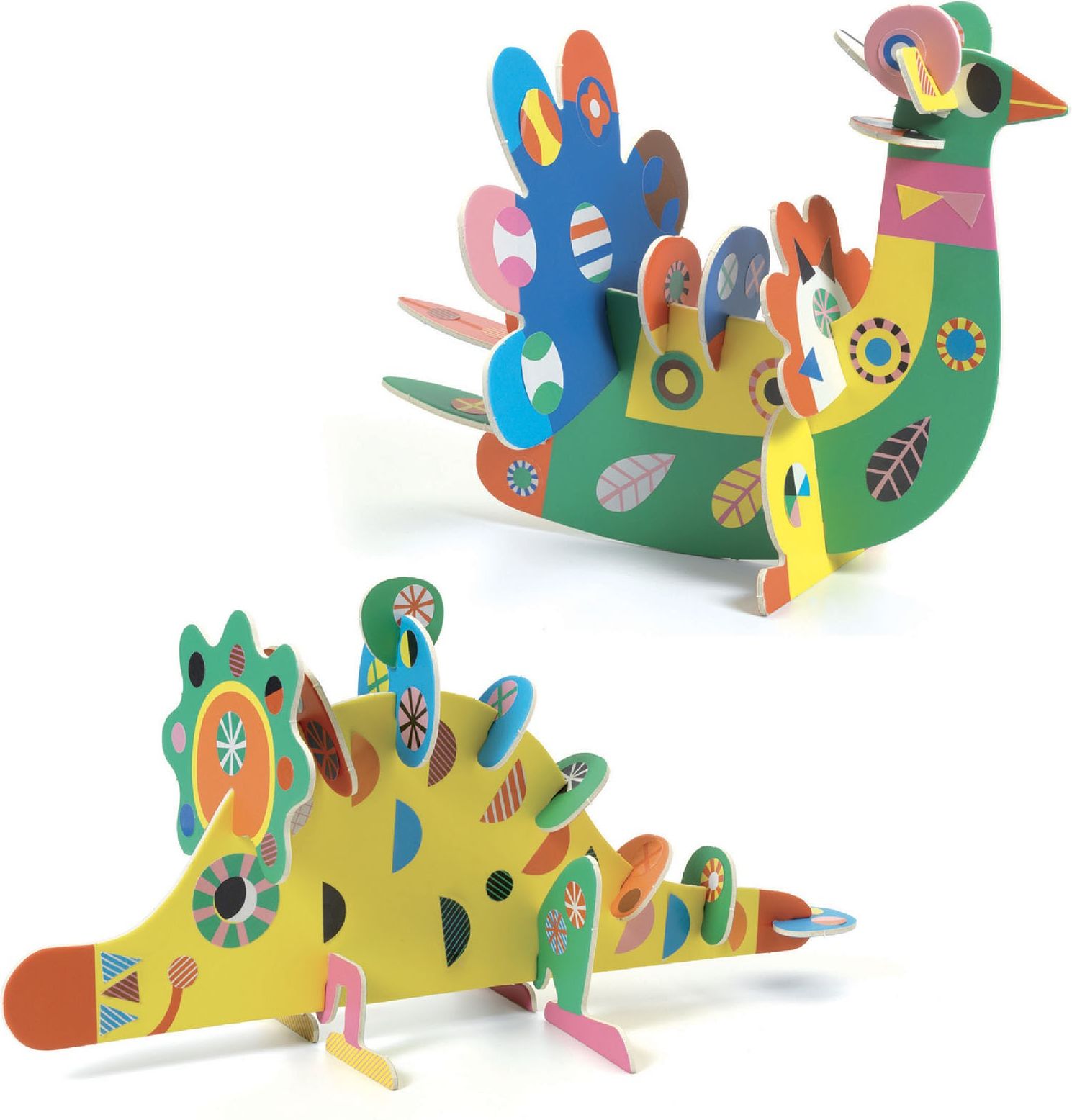 DJECO Kreativní sada 3D zvířátka - obrázek 2