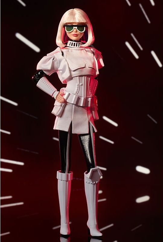 Mattel BARBIE Stormtrooper Star Wars GOLD LABEL, r. 2019 - obrázek 1
