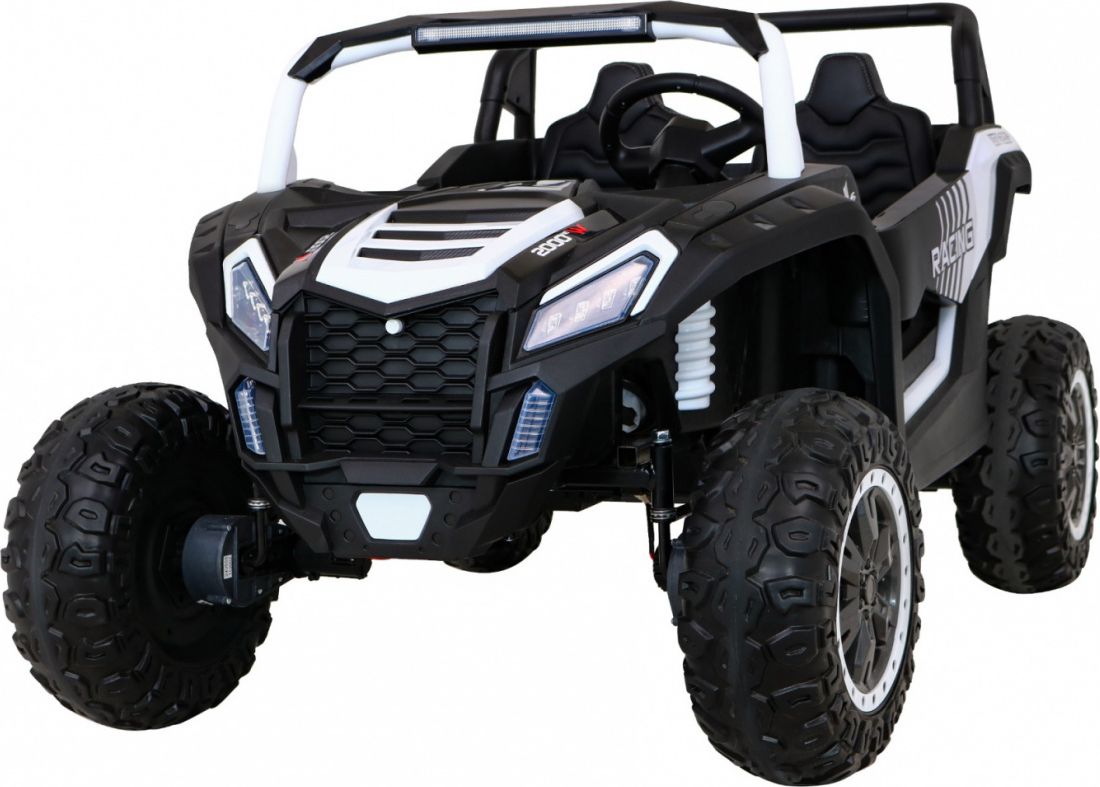 Elektrické autíčko Buggy UTV Strong 24 V-MAX - bílé - obrázek 1