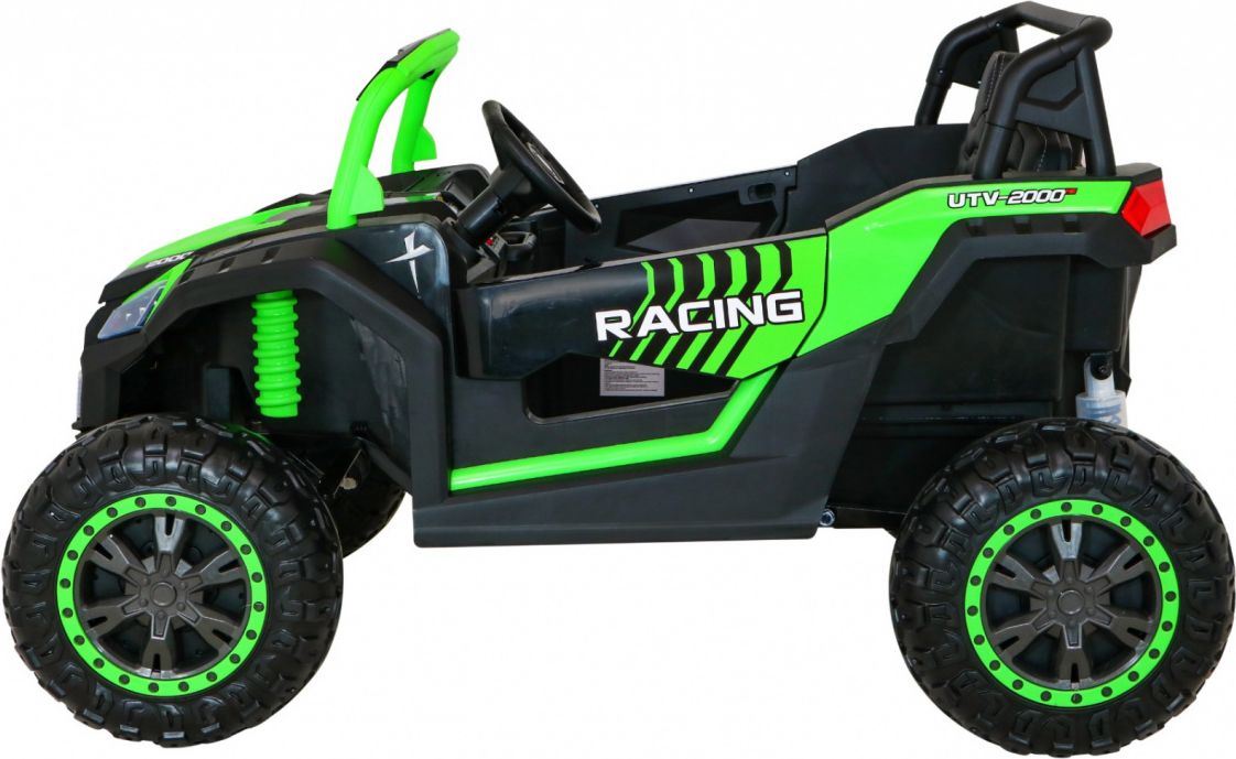 Elektrické autíčko Buggy UTV Strong 24 V-MAX - bílé - obrázek 5