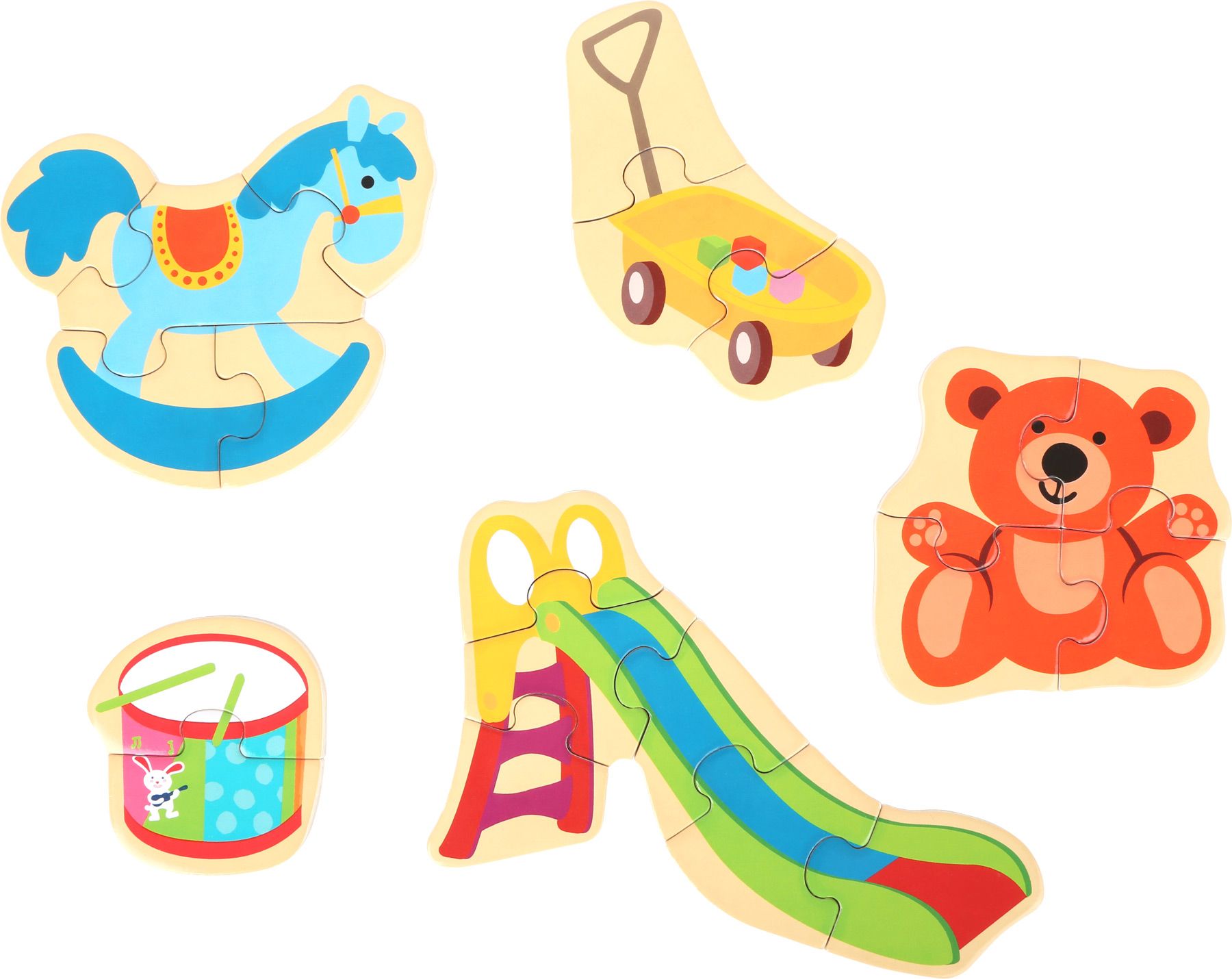 Legler Small Foot Dřevěné puzzle hračky - obrázek 2