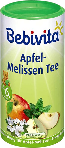 2x BEBIVITA Jablečno-meduňkový čaj – instantní 200 g - obrázek 2