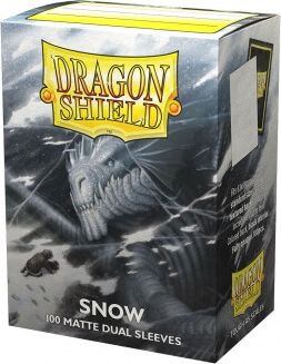 Dragon Shield Obaly na karty Dragon Shield Protector - Dual Matte Snow Nirin - 100ks - obrázek 1