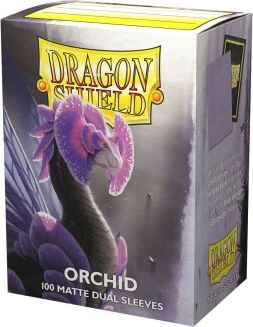 Dragon Shield Obaly na karty Dragon Shield Protector - Dual Matte Orchid Emme - 100ks - obrázek 1