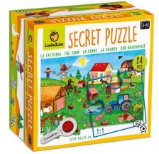Ludattica Puzzle XXL tajemství s lupou - Farma - obrázek 1