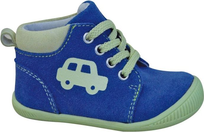 Protetika chlapecké kotníkové boty Baby 23 modrá/zelená - obrázek 1