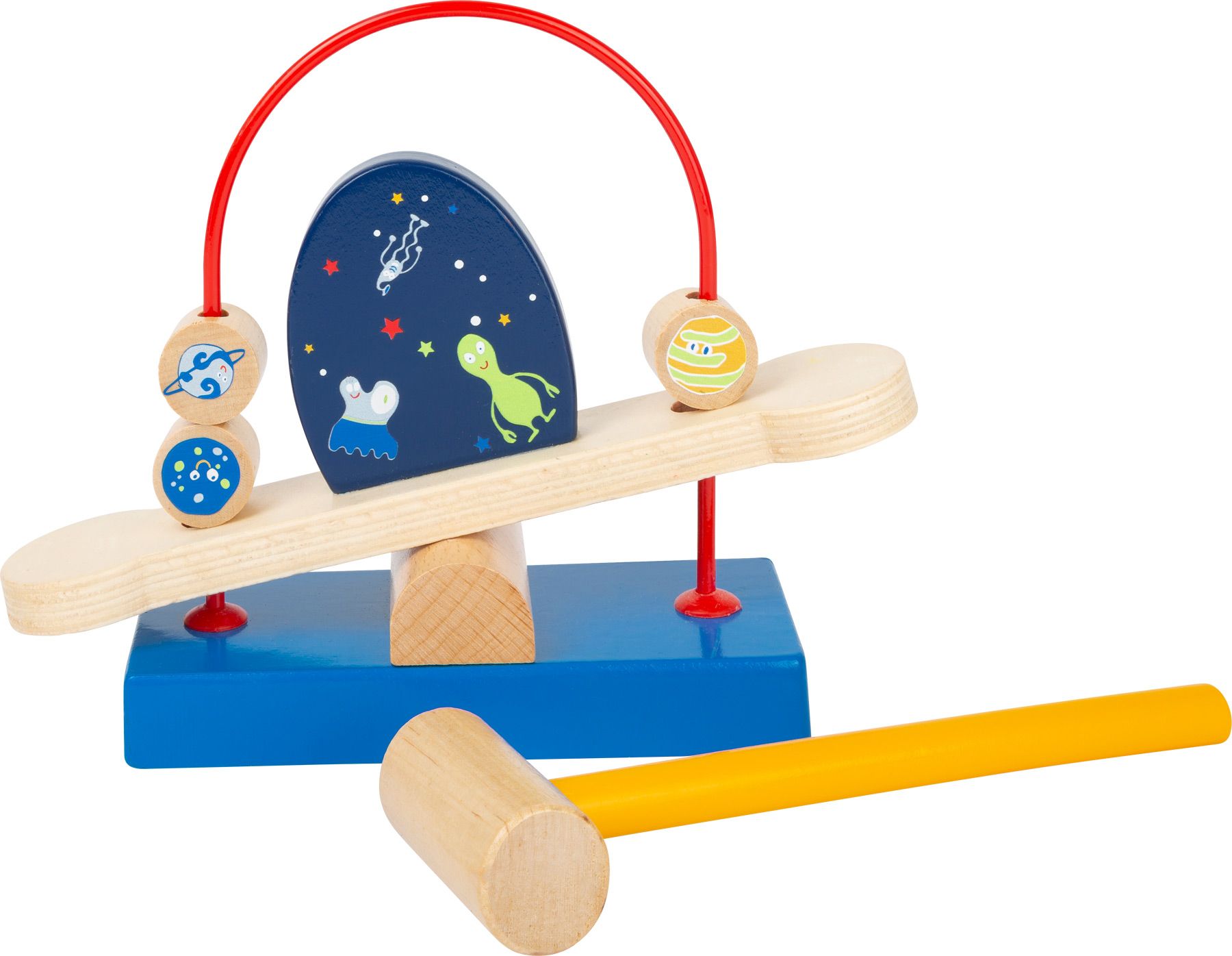 SMALL FOOT BY LEGLER Small Foot Houpací labyrint s kladívkem Space - obrázek 10