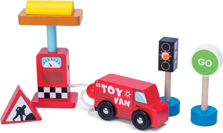 Le Toy Van Autíčko s benzínovou pumpou - obrázek 1