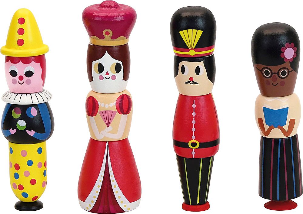 Vilac Magnetické puzzle královský dvůr - obrázek 3