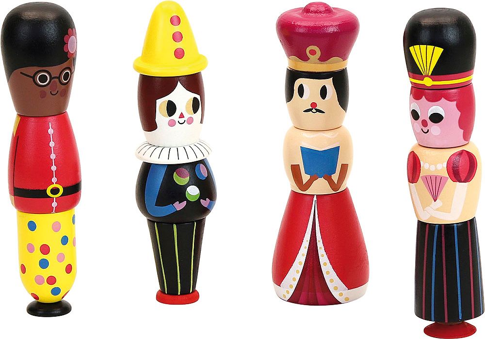 Vilac Magnetické puzzle královský dvůr - obrázek 4