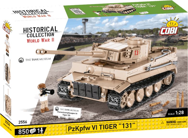 Cobi 2556 Německý tank Tiger 131 Sd.Kfz. 181 Panzerkampfwagen VI Ausf. E - obrázek 1