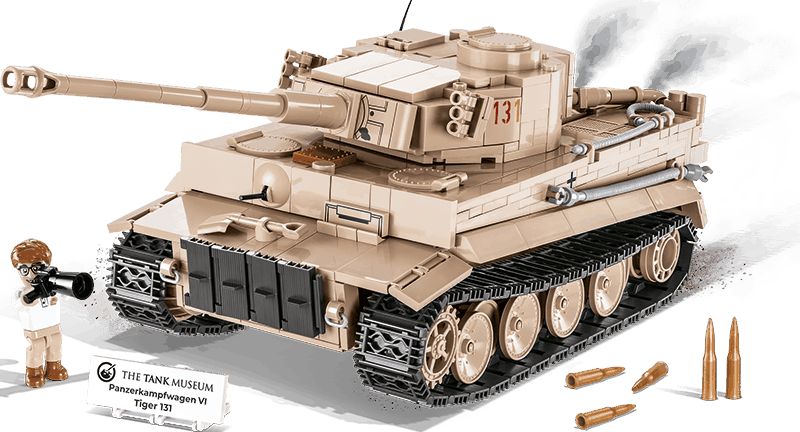 Cobi 2556 Německý tank Tiger 131 Sd.Kfz. 181 Panzerkampfwagen VI Ausf. E - obrázek 2