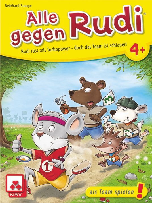 NSV (Nürnberger-Spielkarten-Verlag) Rychlík Rudi - dětská týmová hra - obrázek 1