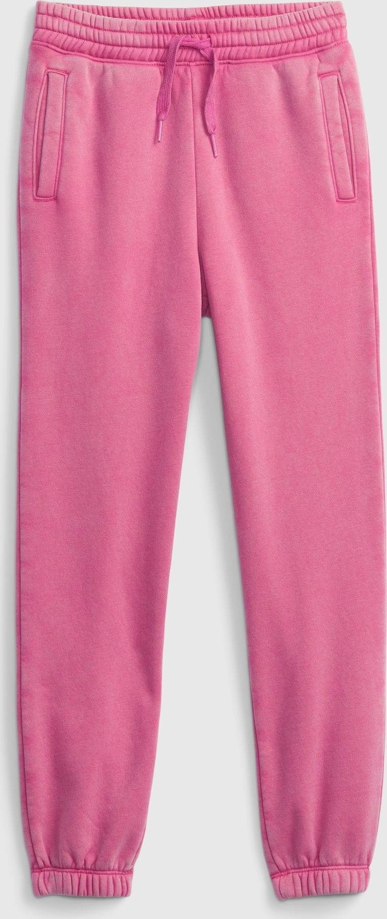 Růžové holčičí tepláky fleece GAP - 104 - obrázek 1