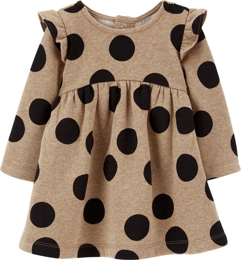CARTER'S Šaty Black Dots dívka 3m - obrázek 1