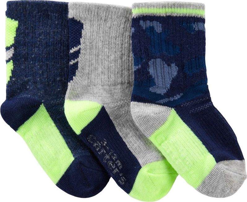 CARTER'S Ponožky Athletic chlapec 3ks 12-24m - obrázek 1