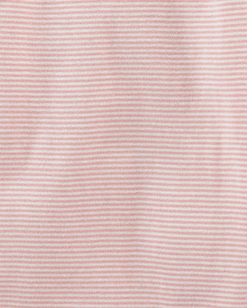 CARTER'S Body dl. rukáv Brown Pink dívka 4ks NB /vel.56 - obrázek 2
