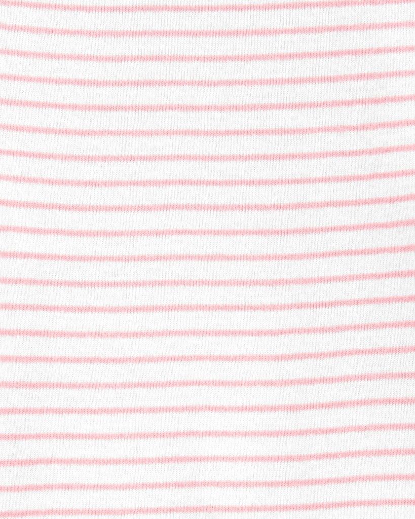 CARTER'S Set 3dílný mikina, legíny, body kr. rukáv Pink Black dívka 12m - obrázek 2