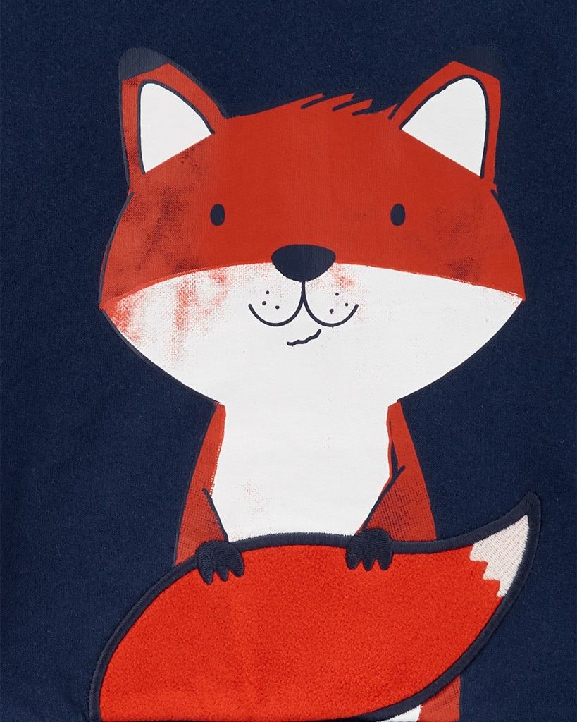 CARTER'S Set 2dílný mikina, tepláky Navy Fox chlapec 3m - obrázek 2