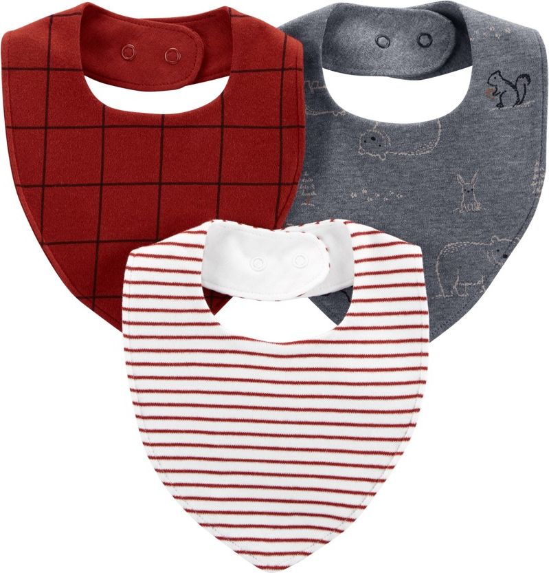 CARTER'S Bryndáky Red chlapec LBB 3ks - obrázek 1