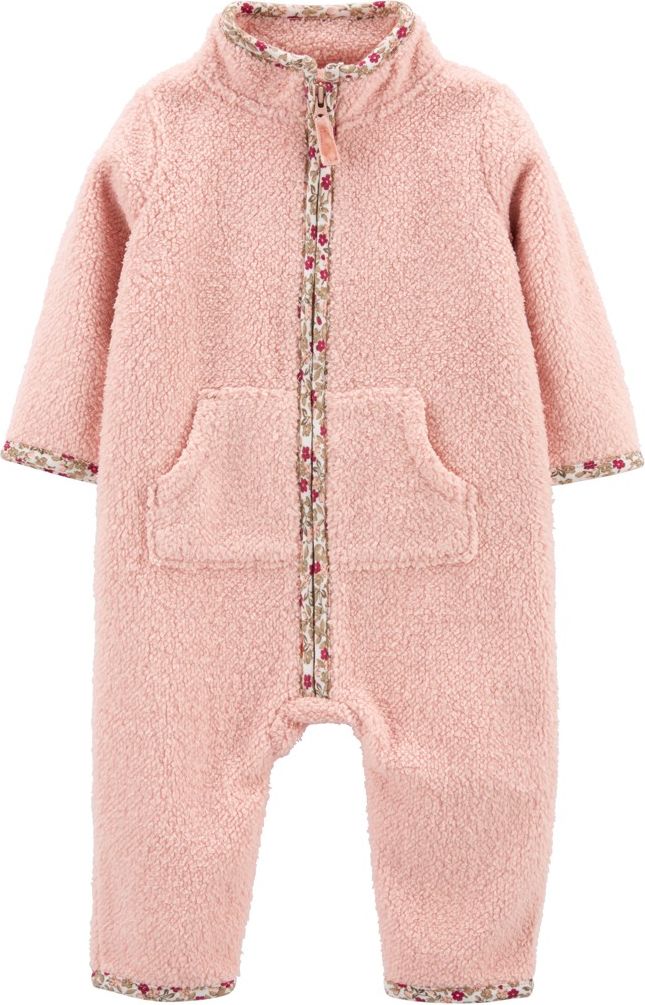 CARTER'S Overal bez nožiček přechodný Pink Floral dívka 3m - obrázek 1